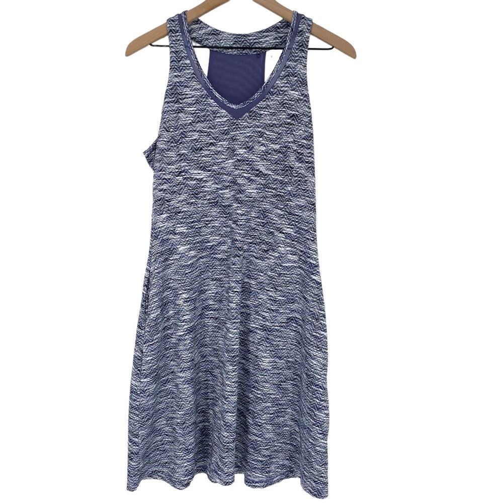 MPG Sport Womens Tennis Dress Mondetta Performance Gear Athleisure Purple Large